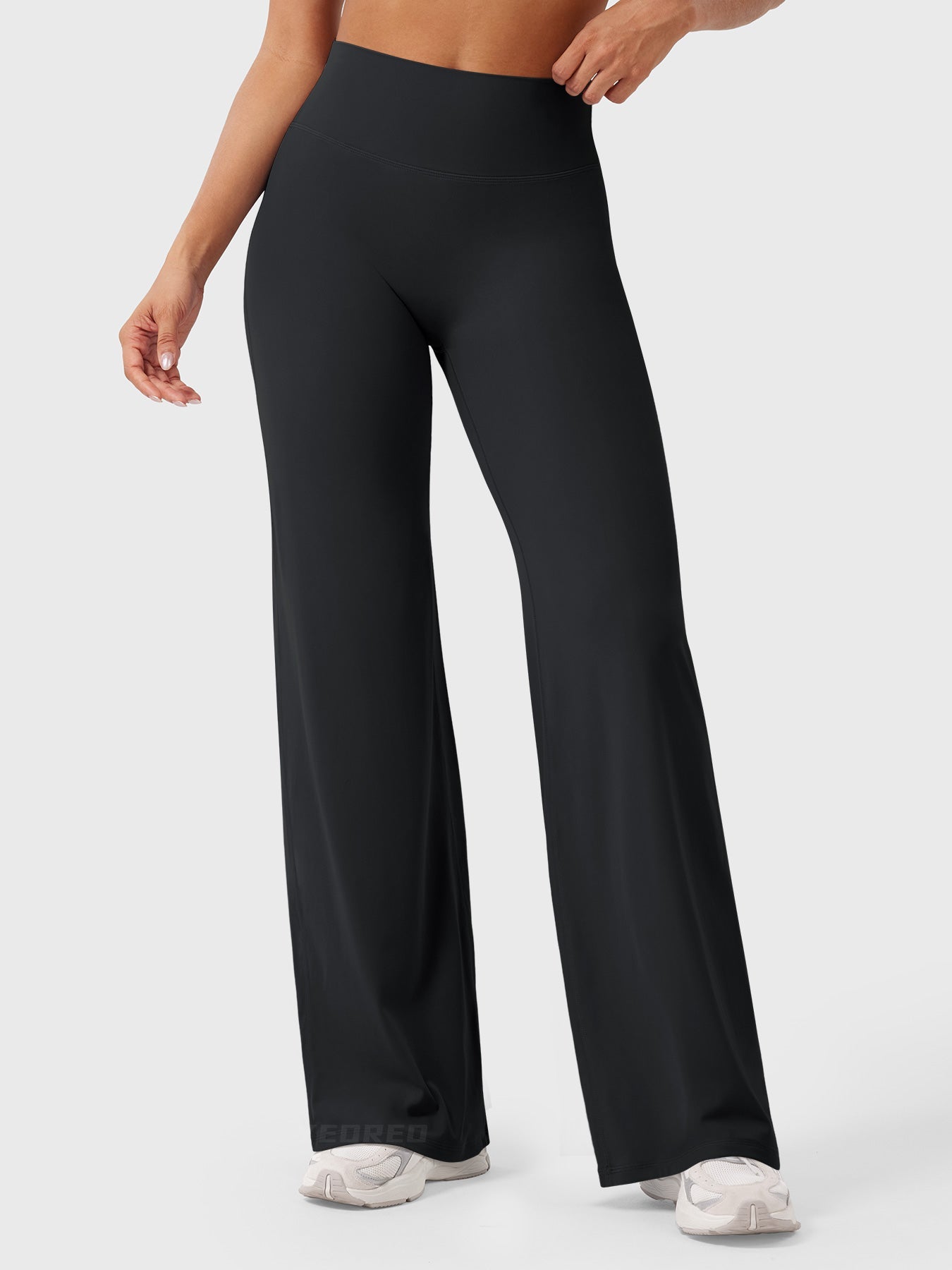 Yvonne | Damen Sommerweite Hose mit Hoher Taille 1