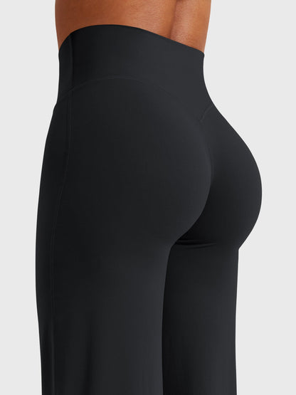 Yvonne | Damen Sommerweite Hose mit Hoher Taille 6