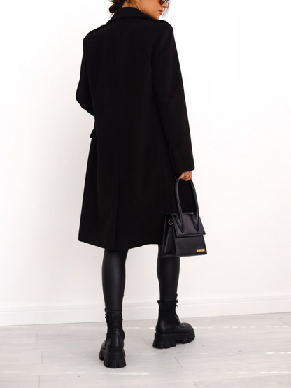 Zweireihiger Mantel für Damen | Winter