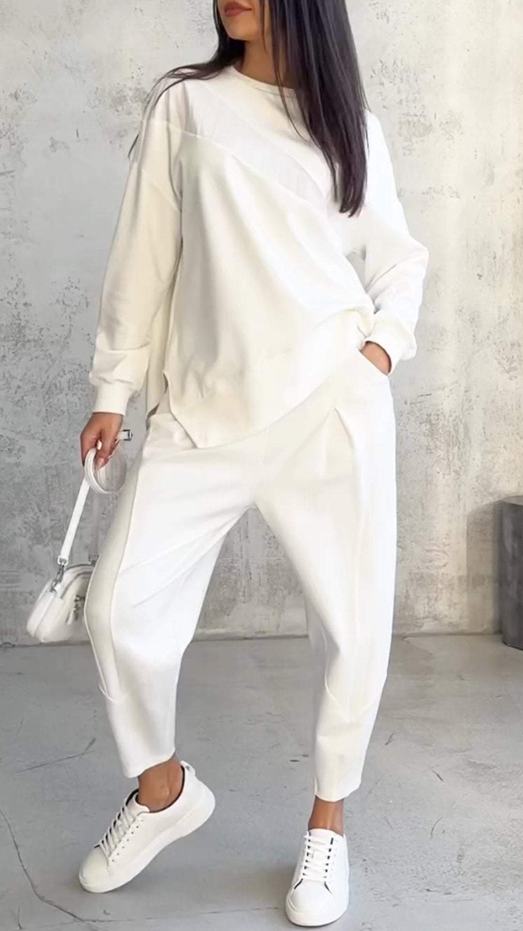 Zweiteiler Damen Sommer | Oversized Loungewear-Set für Alltag & Freizeit