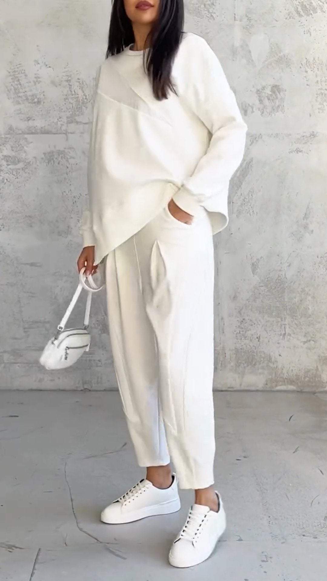 Zweiteiler Damen Sommer | Oversized Loungewear-Set für Alltag & Freizeit