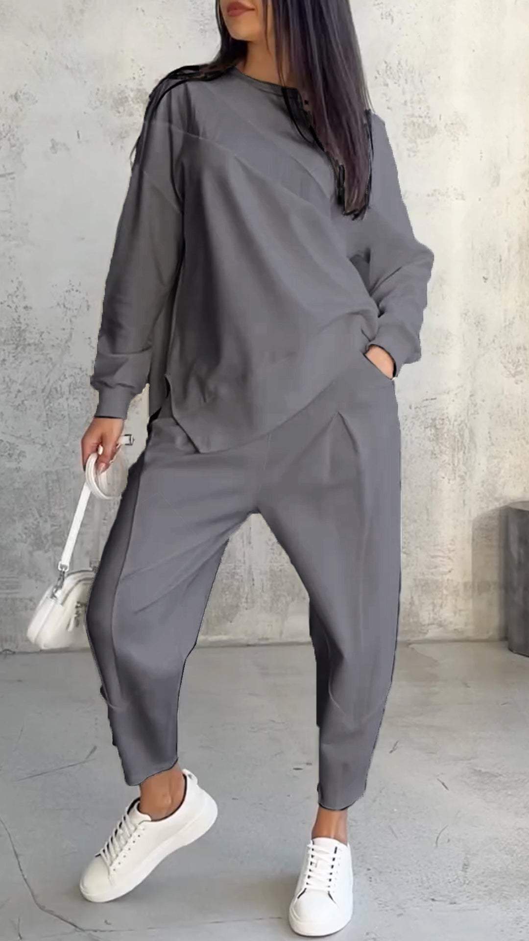 Zweiteiler Damen Sommer | Oversized Loungewear-Set für Alltag & Freizeit