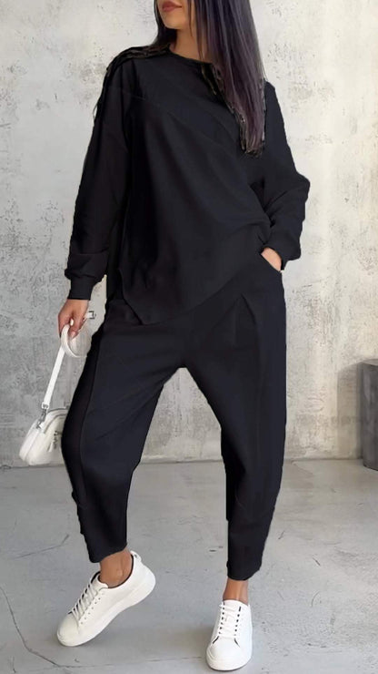 Zweiteiler Damen Sommer | Oversized Loungewear-Set für Alltag & Freizeit