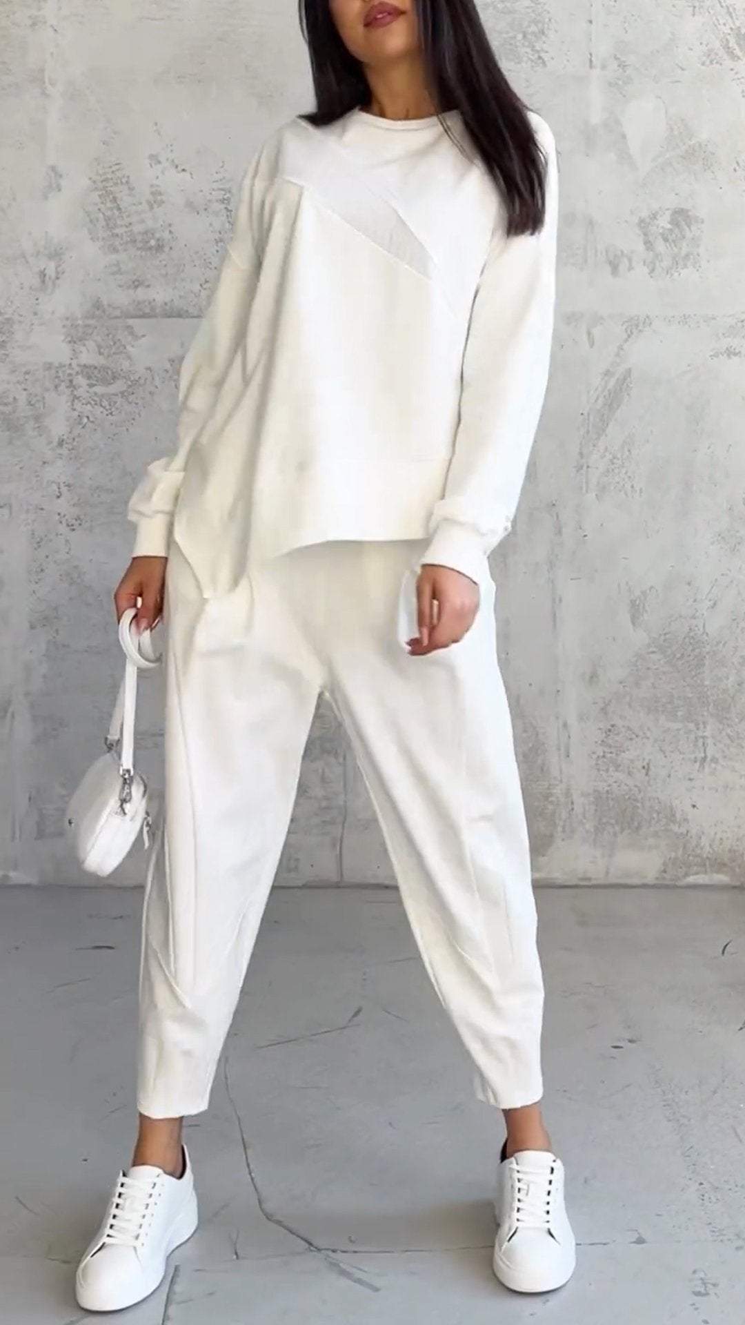 Zweiteiler Damen Sommer | Oversized Loungewear-Set für Alltag & Freizeit