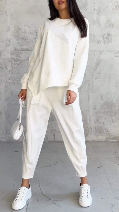 Zweiteiler Damen Sommer | Oversized Loungewear-Set für Alltag & Freizeit