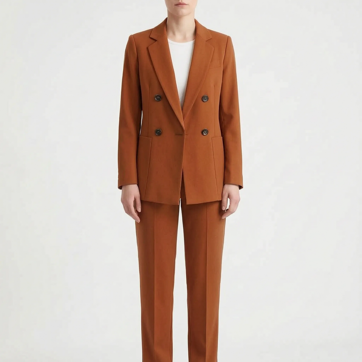 Zweiteiliges Set Damen | Zweireiher-Blazer & Hose