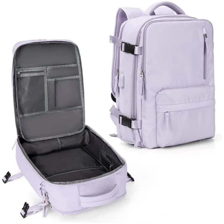 Damen Rucksack USB Anschluss Großes Fassungsvermögen 12