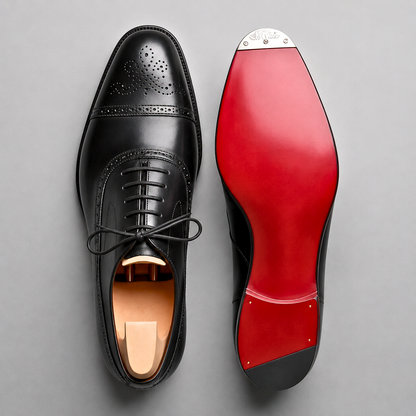Oxford Schuhe Herren | Brogue-Design & Gepolstert 2
