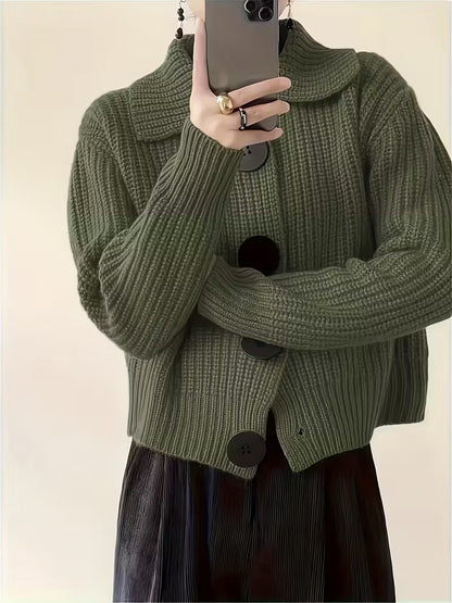 Strickpullover Damen | Mit Großen Knöpfen 5