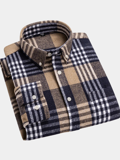 Flanellhemd Herren Kariert | Weich & Warm für lässigen Style 1