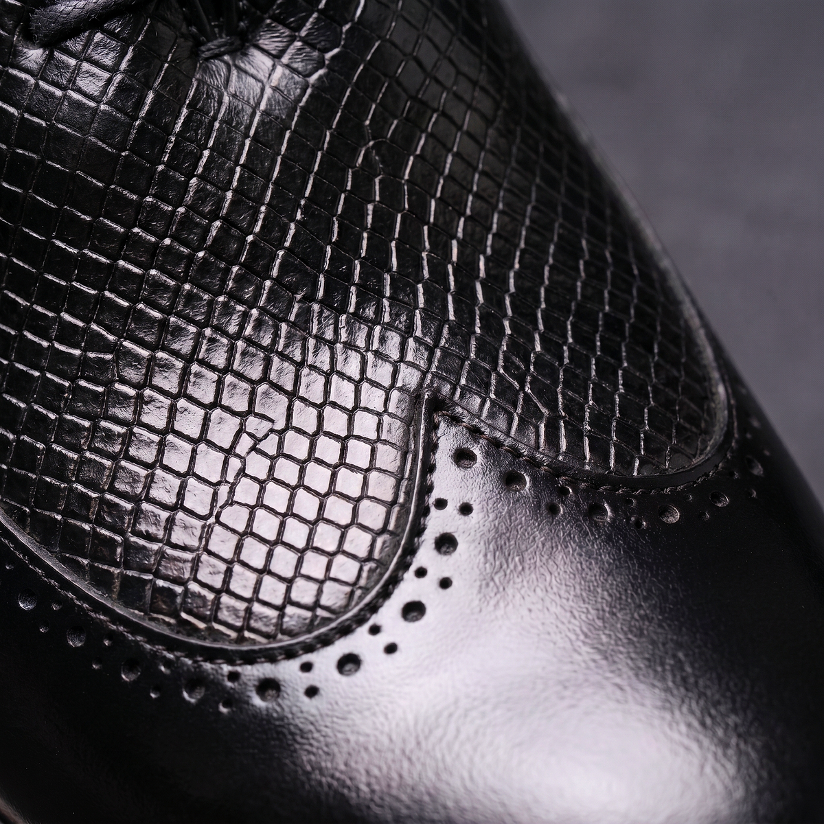 Herren Oxford Schuhe Schnürschuhe Brogue Design Gepolstert 10