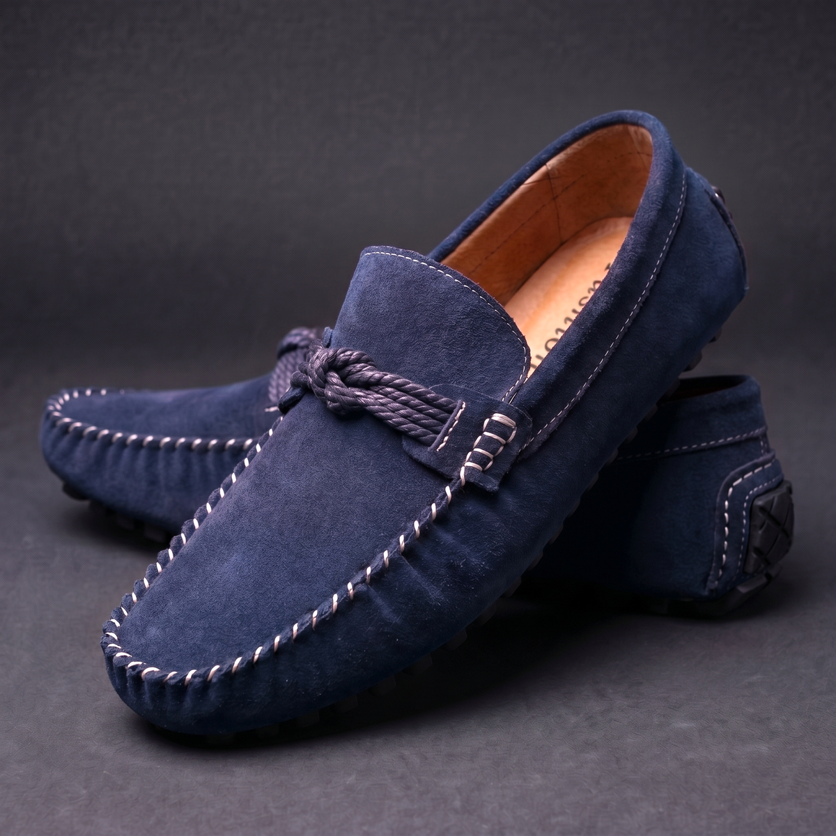 Damen Loafers Quaste Flexible Slip-On Mokassins Schuhe 9