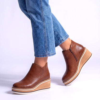 Stiefeletten Damen | Keilabsatz & Bequem 3