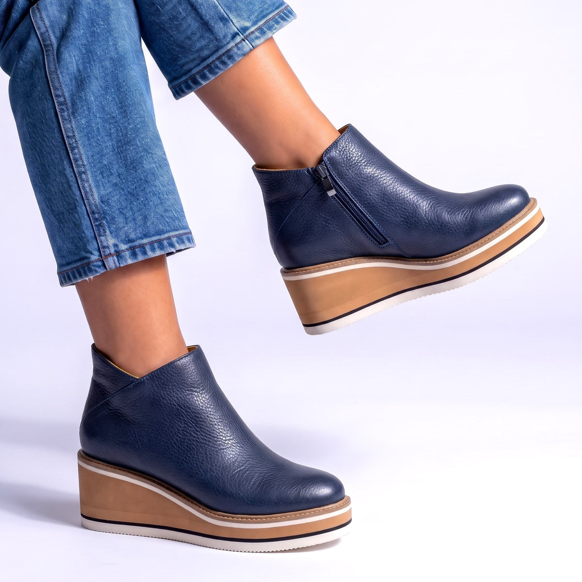 Stiefeletten Damen | Keilabsatz & Bequem 7