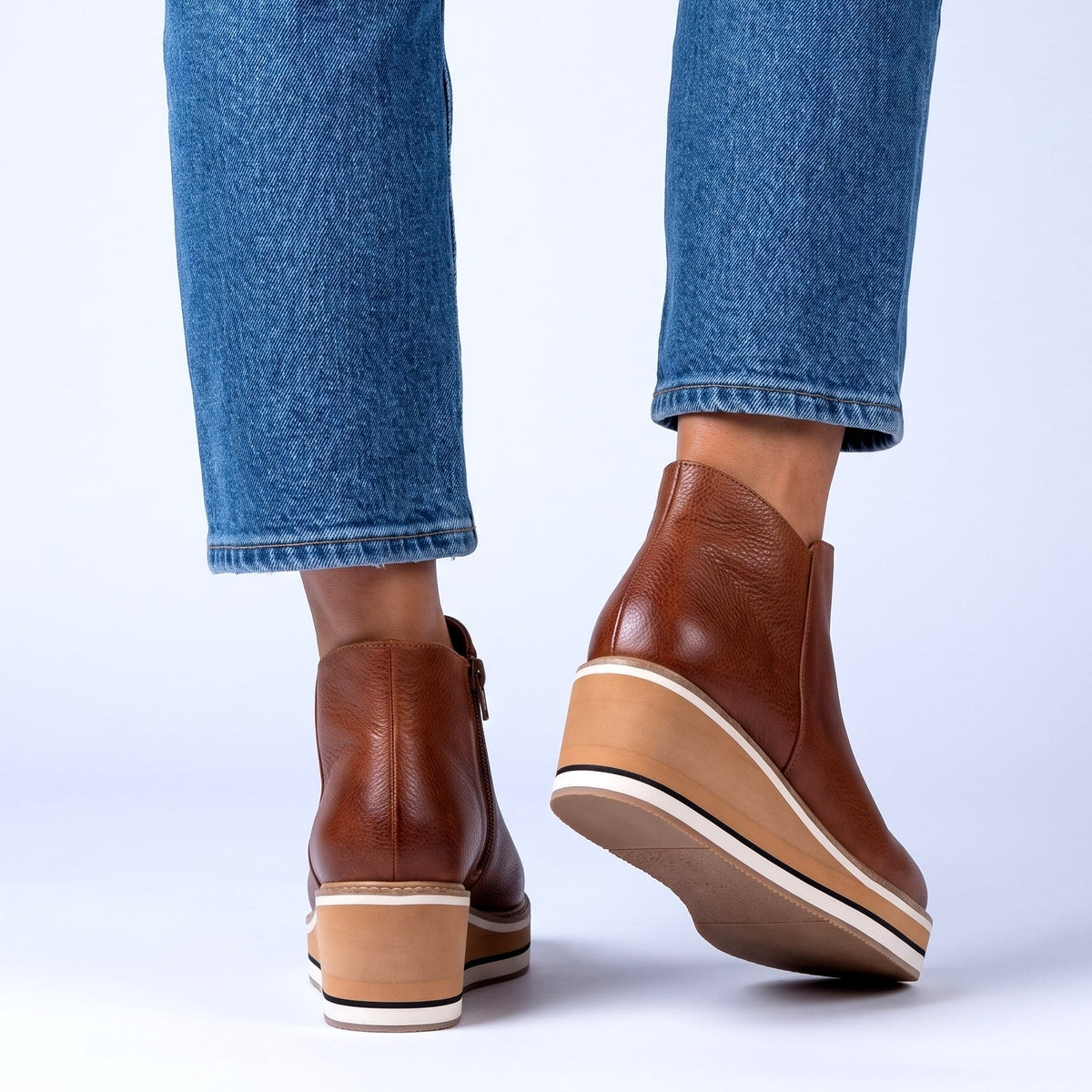 Stiefeletten Damen | Keilabsatz & Bequem 4