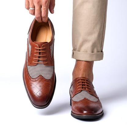 Oxford Schuhe Herren | Brogue-Design & Gepolstert 2