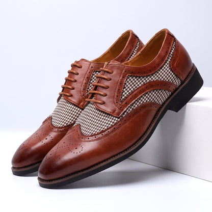 Oxford Schuhe Herren | Brogue-Design & Gepolstert 1