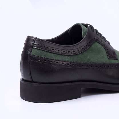 Herren Schnürschuh Brogue Design Gepolsterte Innensohle 8