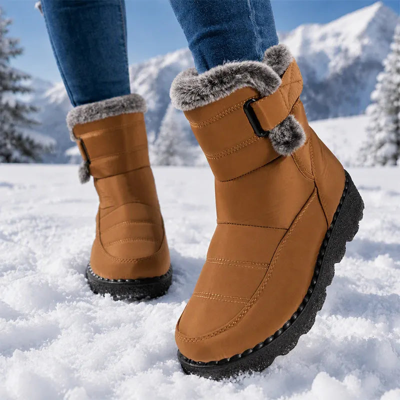 Winterstiefeletten Damen | Warm Gefüttert & Rutschfest 9