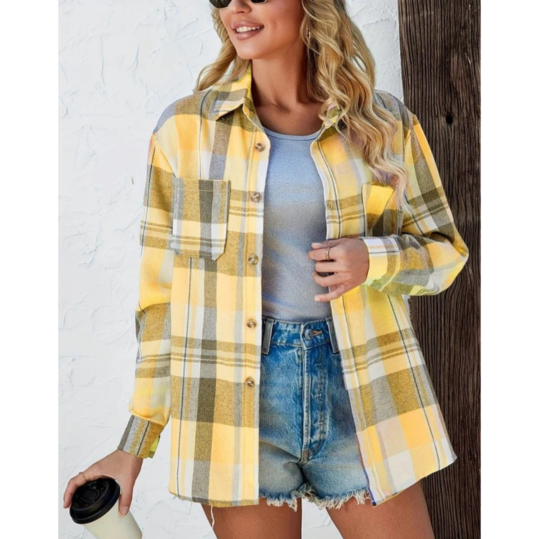 Flanellhemd Damen | Oversized & Kariert 4