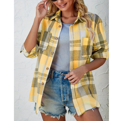 Flanellhemd Damen | Oversized & Kariert 3