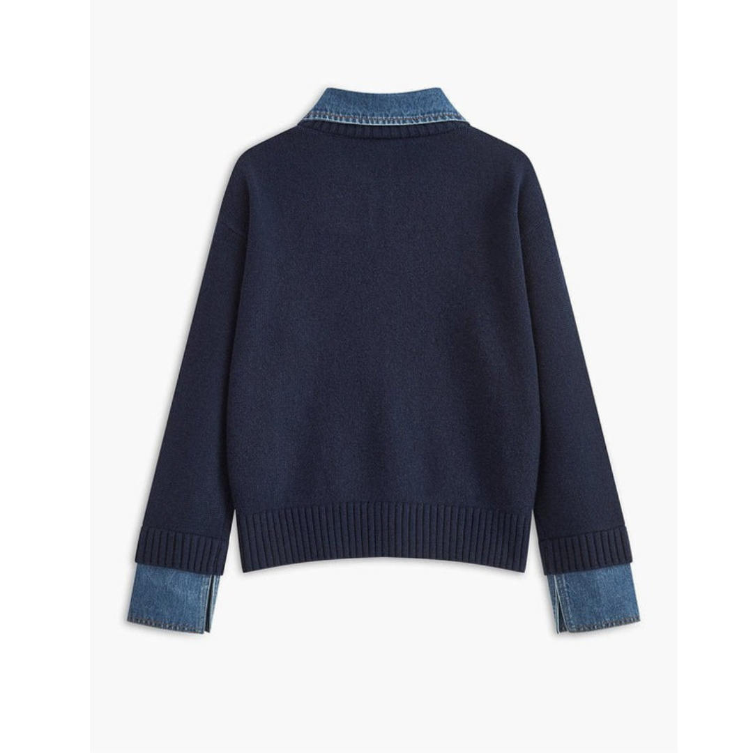Strickpullover Damen | Hemdkragen & Langarm 5