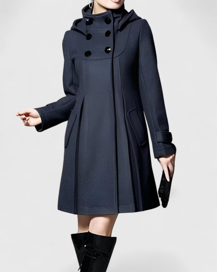 Damen Steppjacke Leicht Warm Taschen Verschluss Winterjacke 3