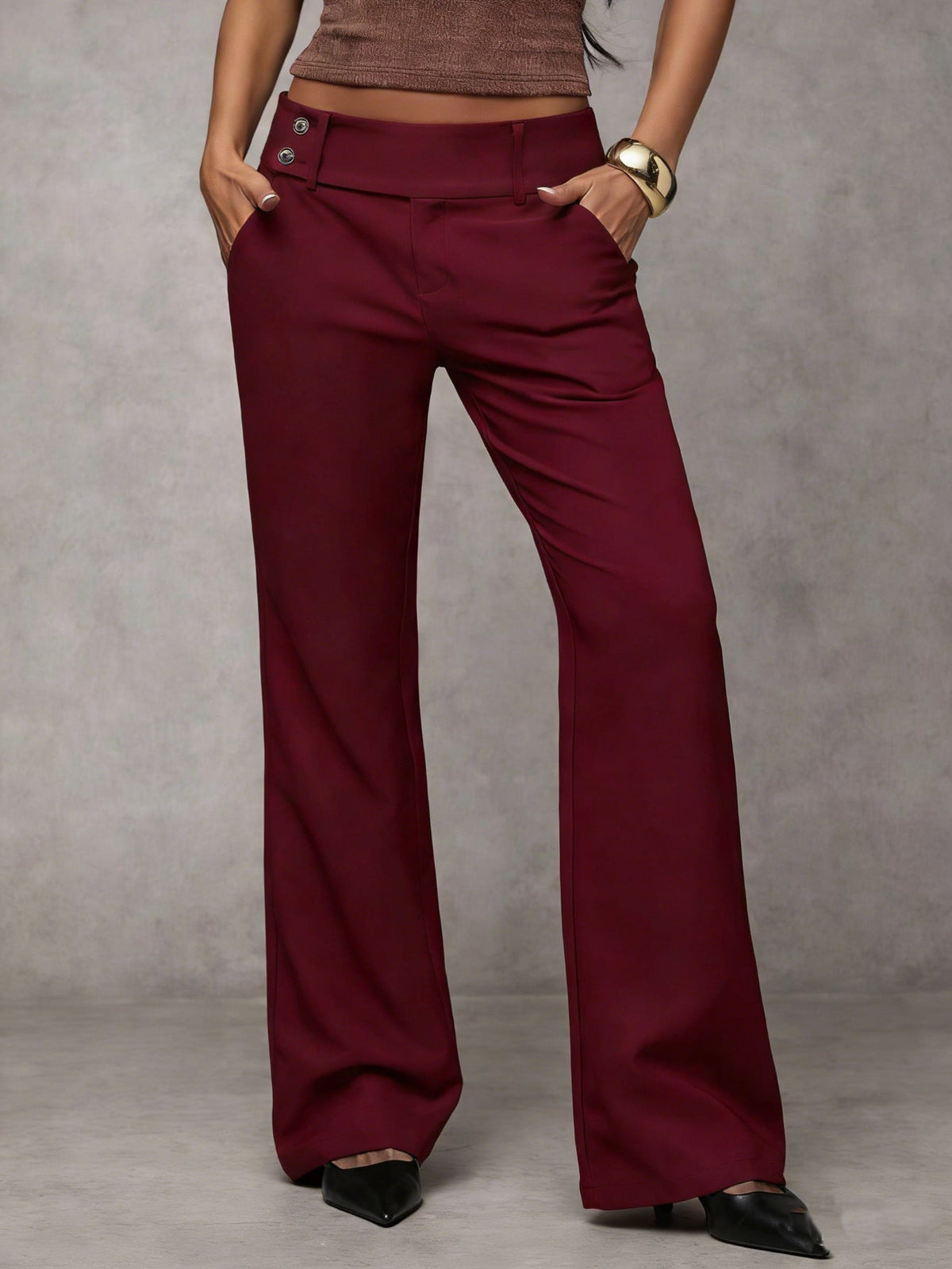 Weite Hose Damen | Hoher Bund & Eleganter Schnitt 7