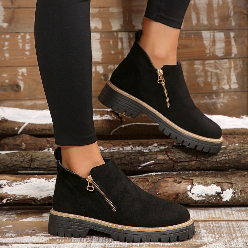 Plateau Stiefeletten Damen | Bequemer Halt & Sicherer Tritt 6