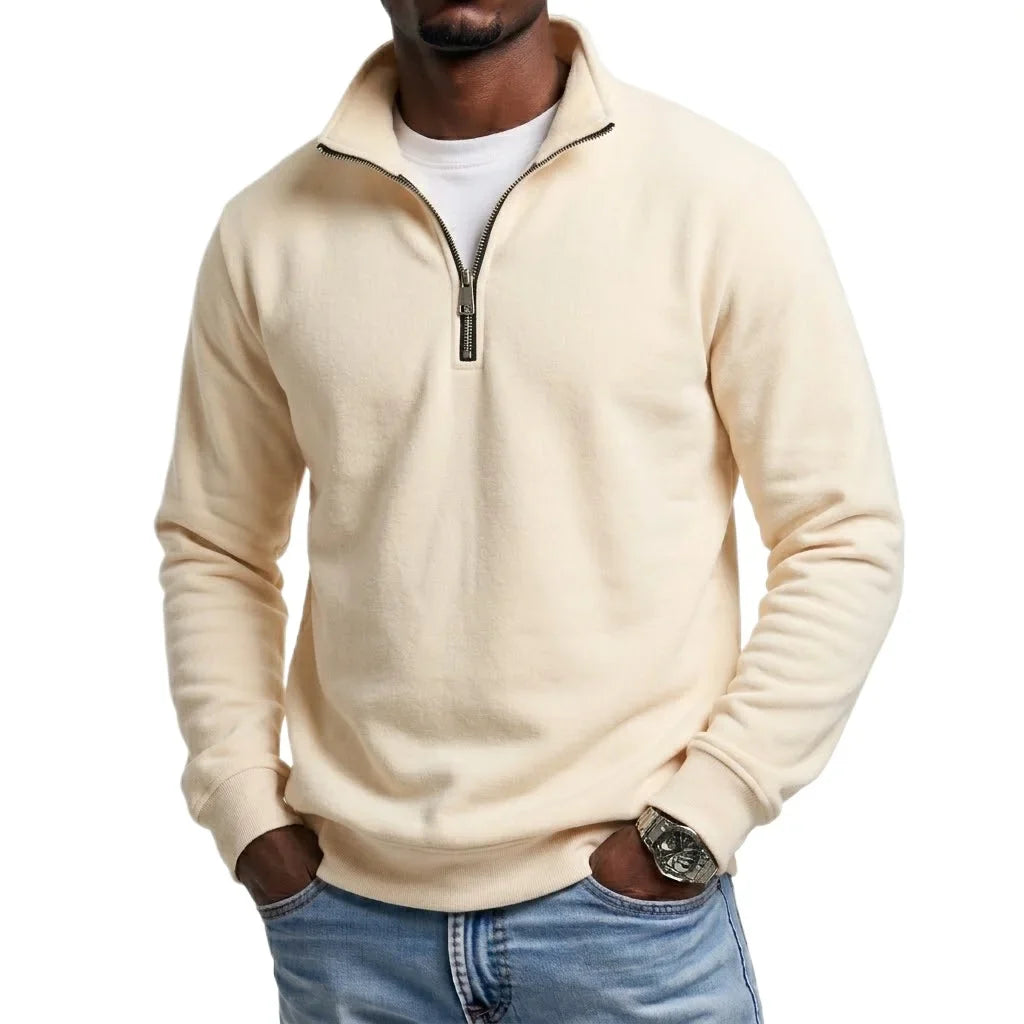 Sweatshirt Herren mit Quarter Zip | Sportlich & Bequem 6