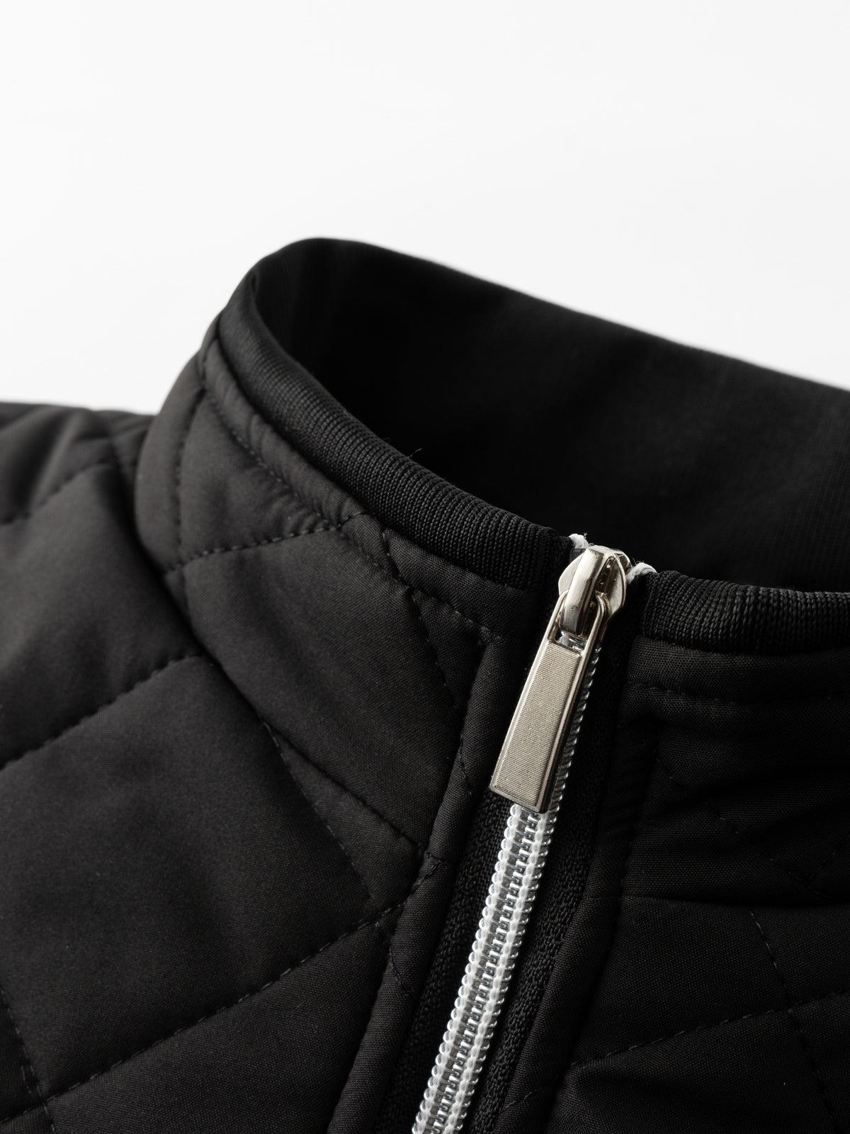 Baldfred | Herren Steppjacke mit Fleecefutter - Black - Image 4