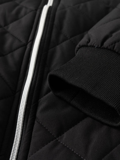 Baldfred | Herren Steppjacke mit Fleecefutter - Black - Image 9