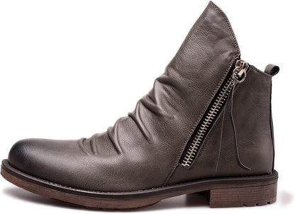 Bastian | Herren Stiefeletten mit Reißverschluss - Brown - Image 5