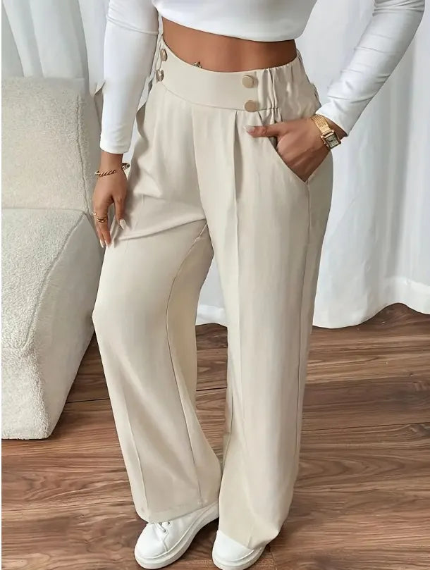 High-Waist-Hose Damen | Taillenbetonend & Fließend 2