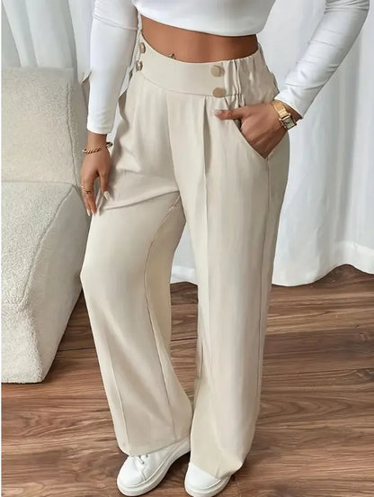 High-Waist-Hose Damen | Taillenbetonend & Fließend 2