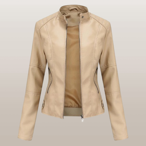 Kurzjacke Damen | Taillierter Schnitt & Stehkragen 3