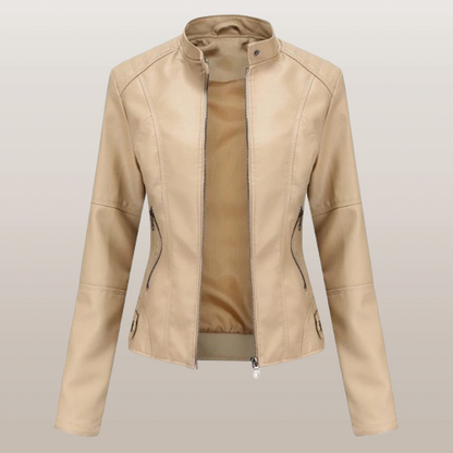 Kurzjacke Damen | Taillierter Schnitt & Stehkragen 3
