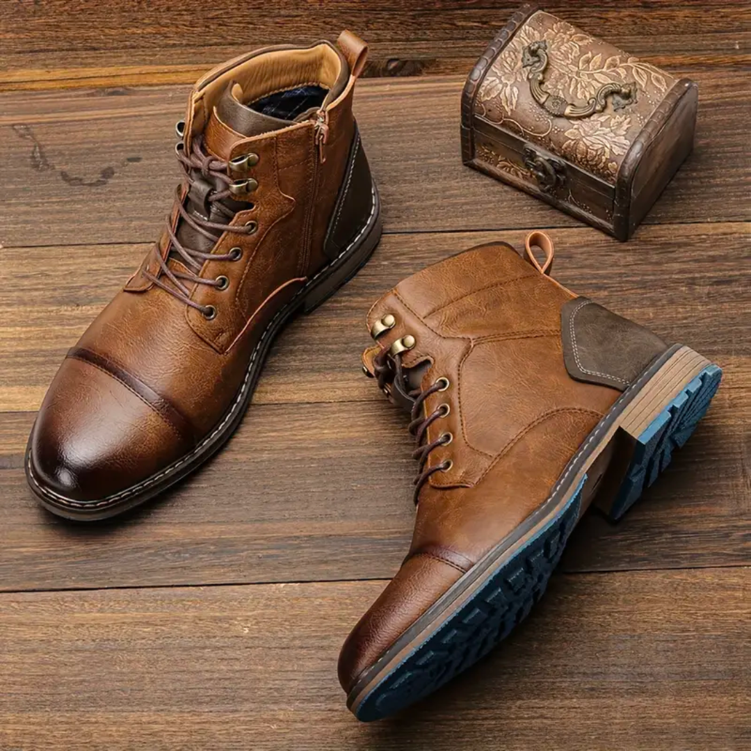 Stiefeletten Herren | Rundes Zehenprofil & Ganztägiger Komfort 1