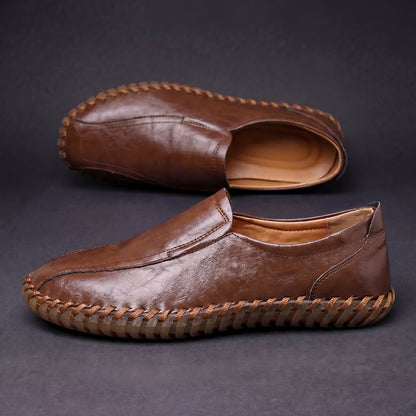 Herren Loafer Slip-On gewebte Kantenverzierung gepolstert 2