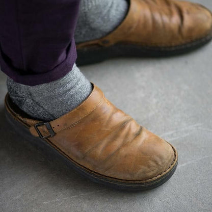 Herren Clogs Verstellbarer Riemen Weiches Fußbett Komfort 3