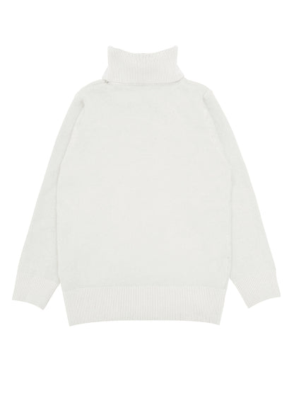 Brynhild | Damen Rollkragenpullover gefüttert Strickpullover - Camel - Image 16