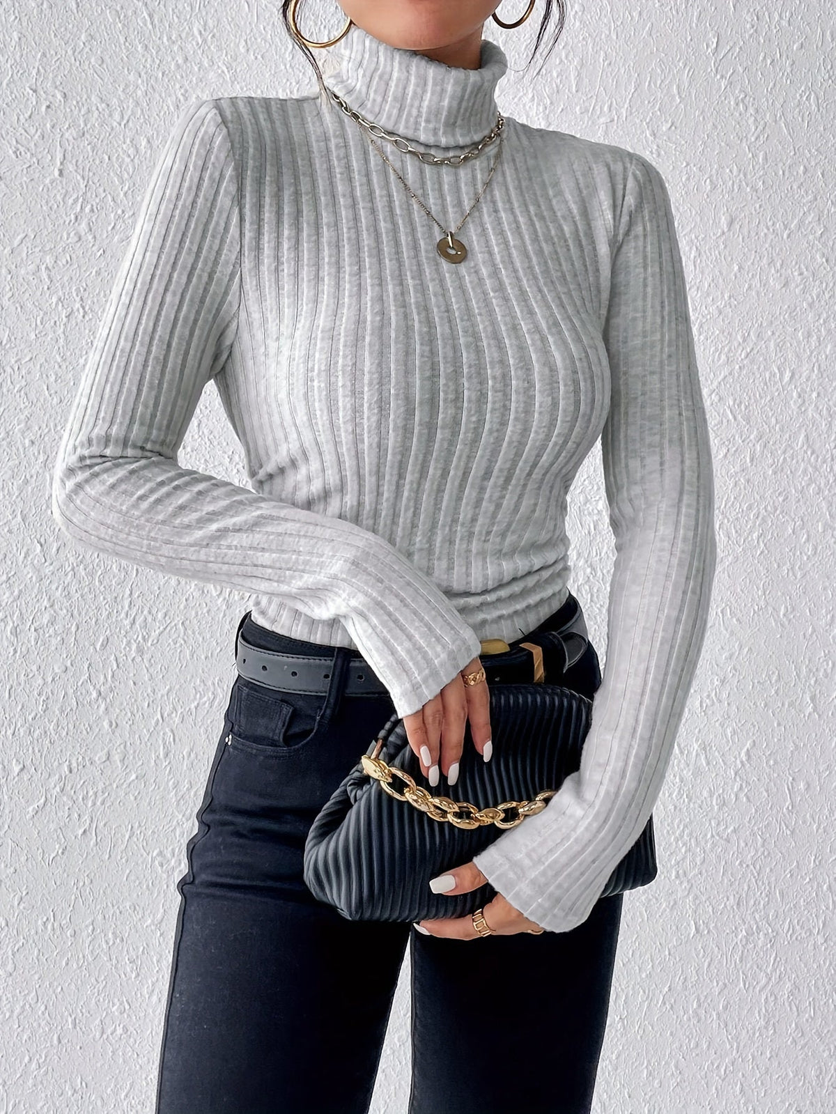 Rollkragenpullover Damen | Weich & Formgebend 6