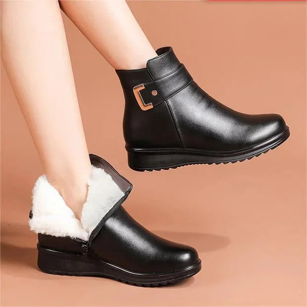 Winterstiefel Damen | Warm Gefüttert & Rutschfest 2