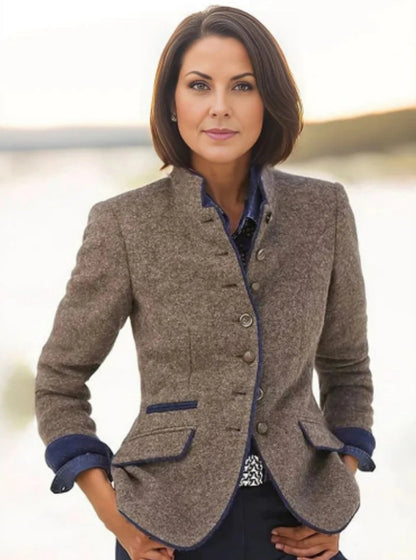 Damen Kurze Winterjacke Wärmeisolierend Körpernah Winter 1