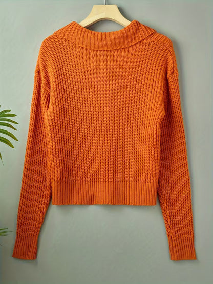 Strickpullover Damen | Mit Großen Knöpfen 11