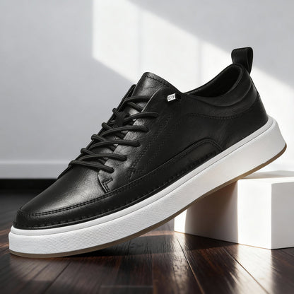 Caius | Herren Low-Top Schnürschuhe Sneaker - Black - Image 1