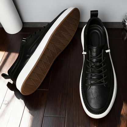 Caius | Herren Low-Top Schnürschuhe Sneaker - Black - Image 5