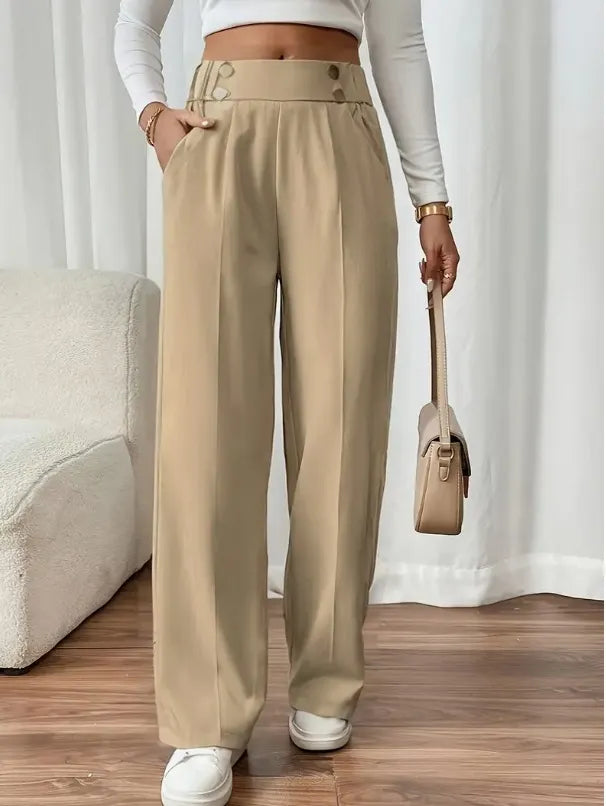 High-Waist-Hose Damen | Taillenbetonend & Fließend 11