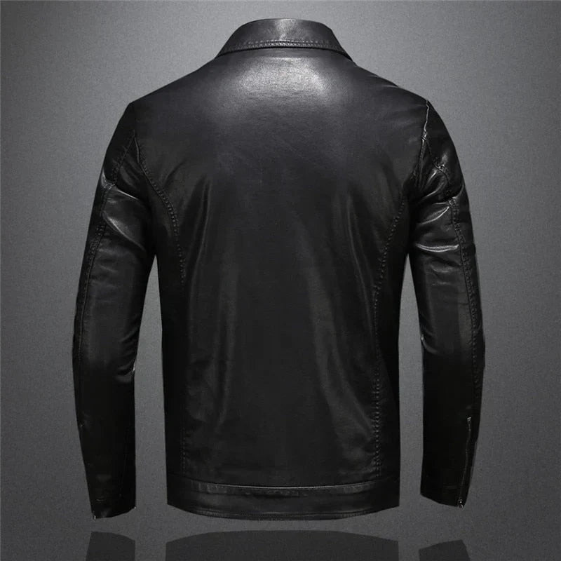 Bikerjacke Herren | Taillierter Schnitt & Edler Look 4