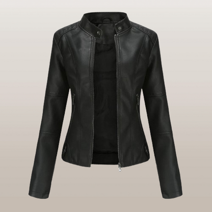 Kurzjacke Damen | Taillierter Schnitt & Stehkragen 1